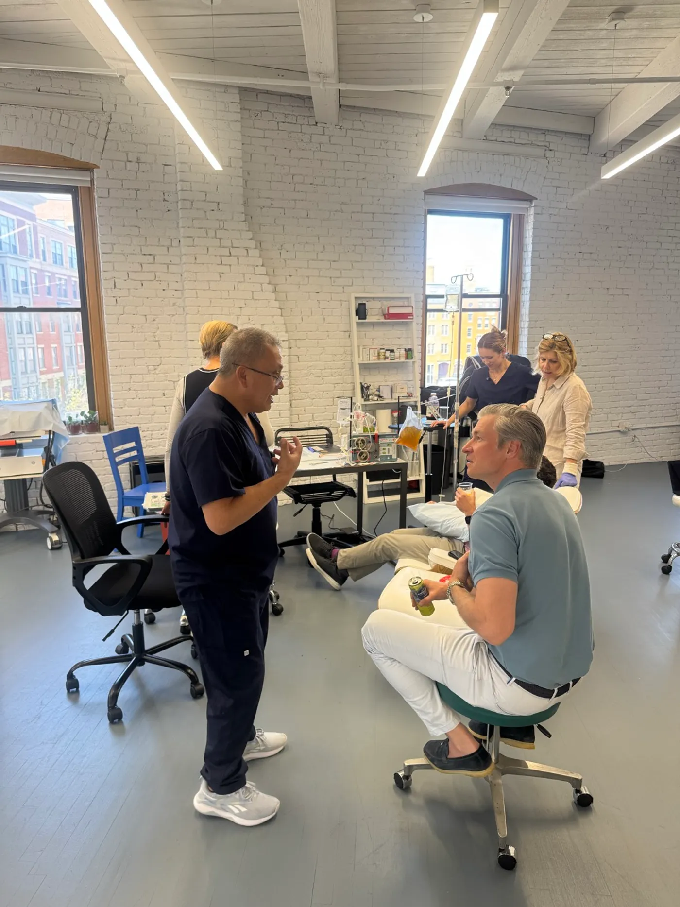 A GEMMA training session with a clinical team.